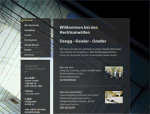 Tablet Screenshot of dengg-geisler-gredler.at